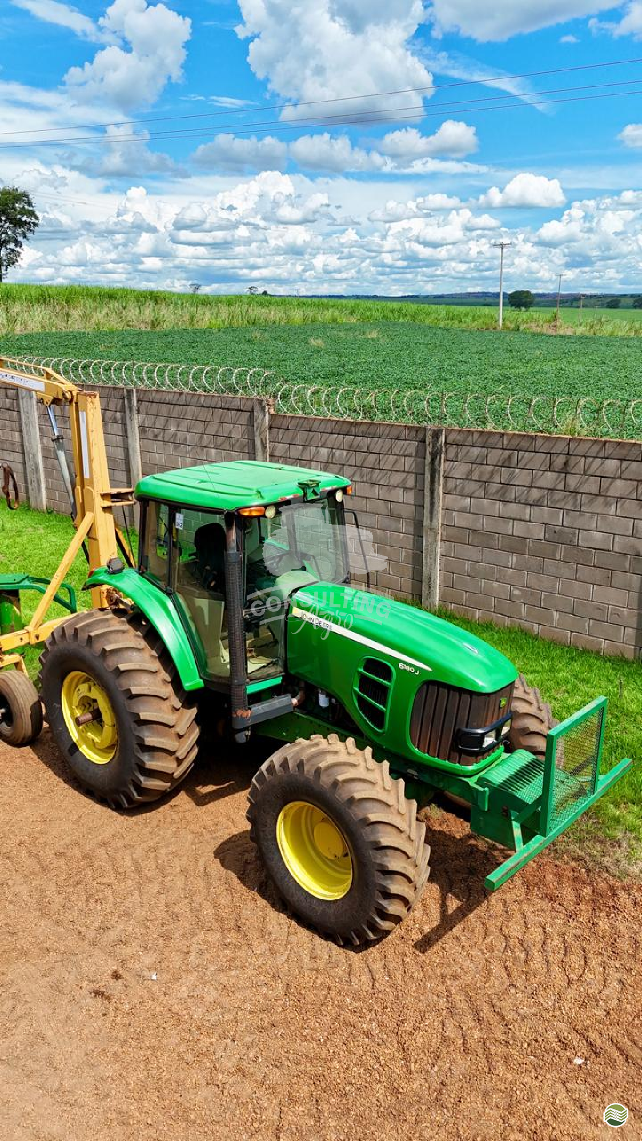 TRATOR JOHN DEERE JOHN DEERE 6180J Tração 4x4 Consulting Agro ITUVERAVA SÃO PAULO SP
